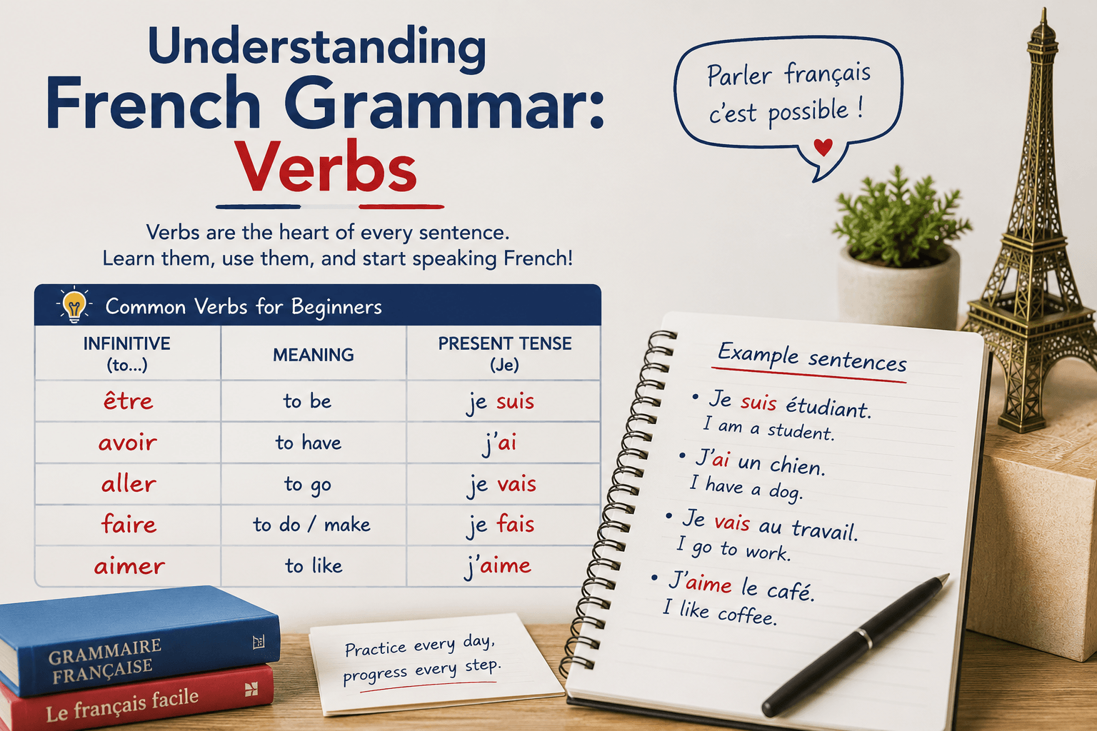 Understanding French Grammar: Verbs